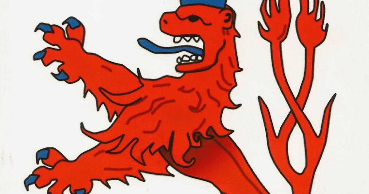 Postcards on My Wall: Bergischer Löwe (Bergischer Lion), Düsseldorf, Germany